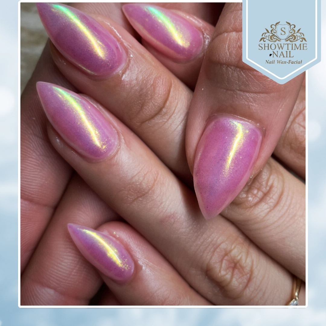 Capture the light from every angle with this ethereal unicorn glow - Showtime Nail Las Vegas